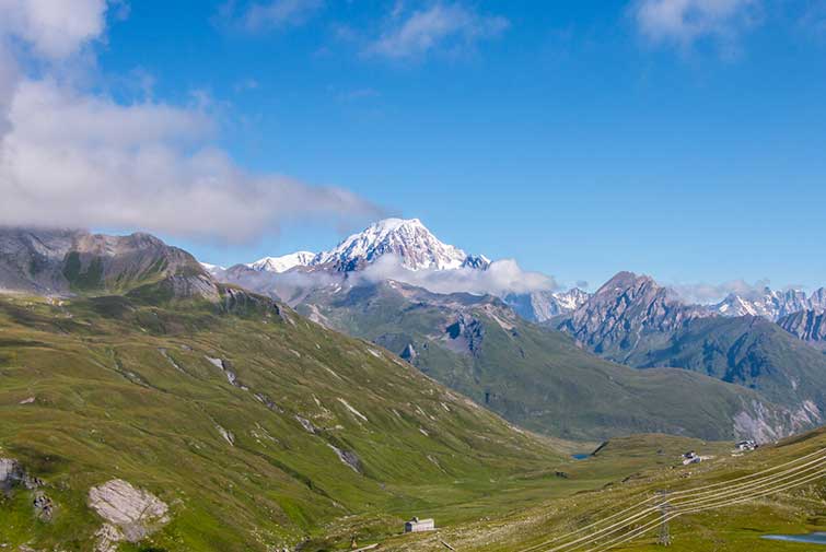 La Rosière en été