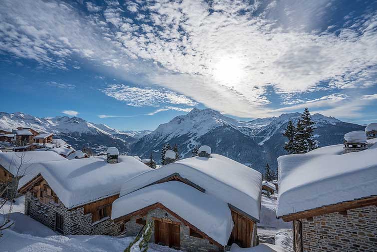 la rosière en hiver