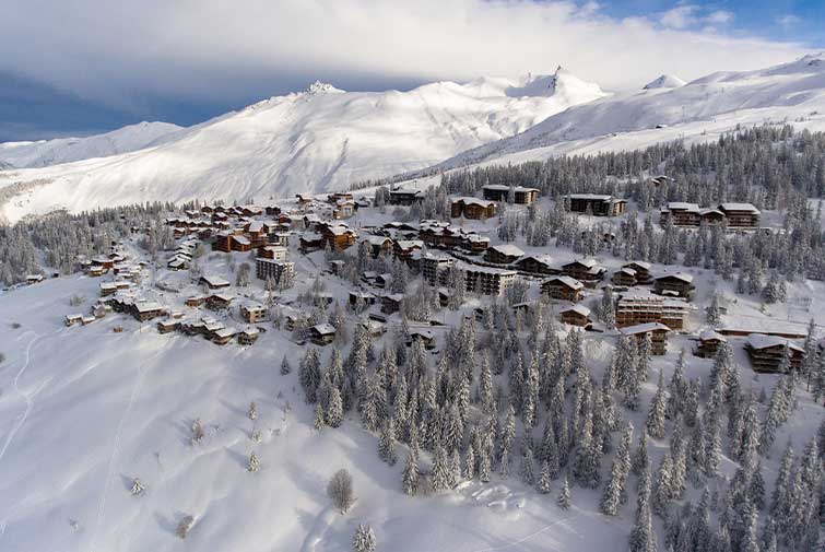 la rosière en hiver