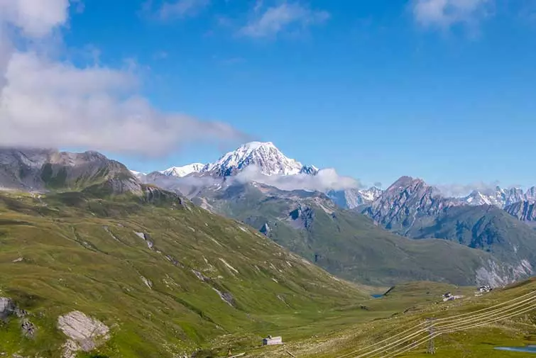 La Rosière en été